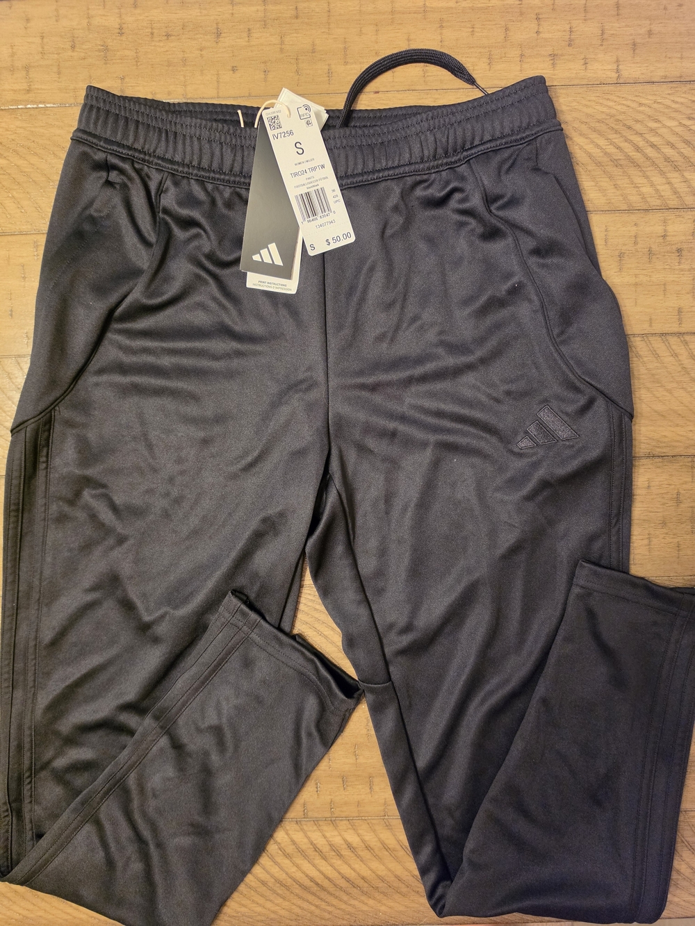 Adidas Black Womens Jogger Sweatpants with Subtle Logo